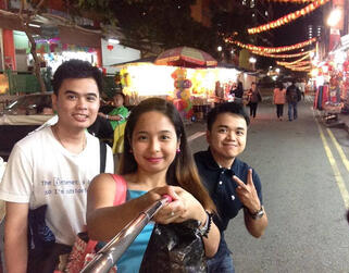 When in Singapore with my Sister and a friend.