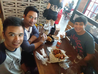 With Elio and Jacob